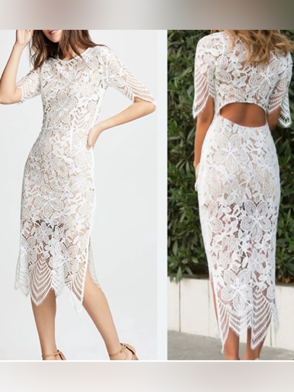For Love & Lemons Luna Lace Madi Dress Size XS